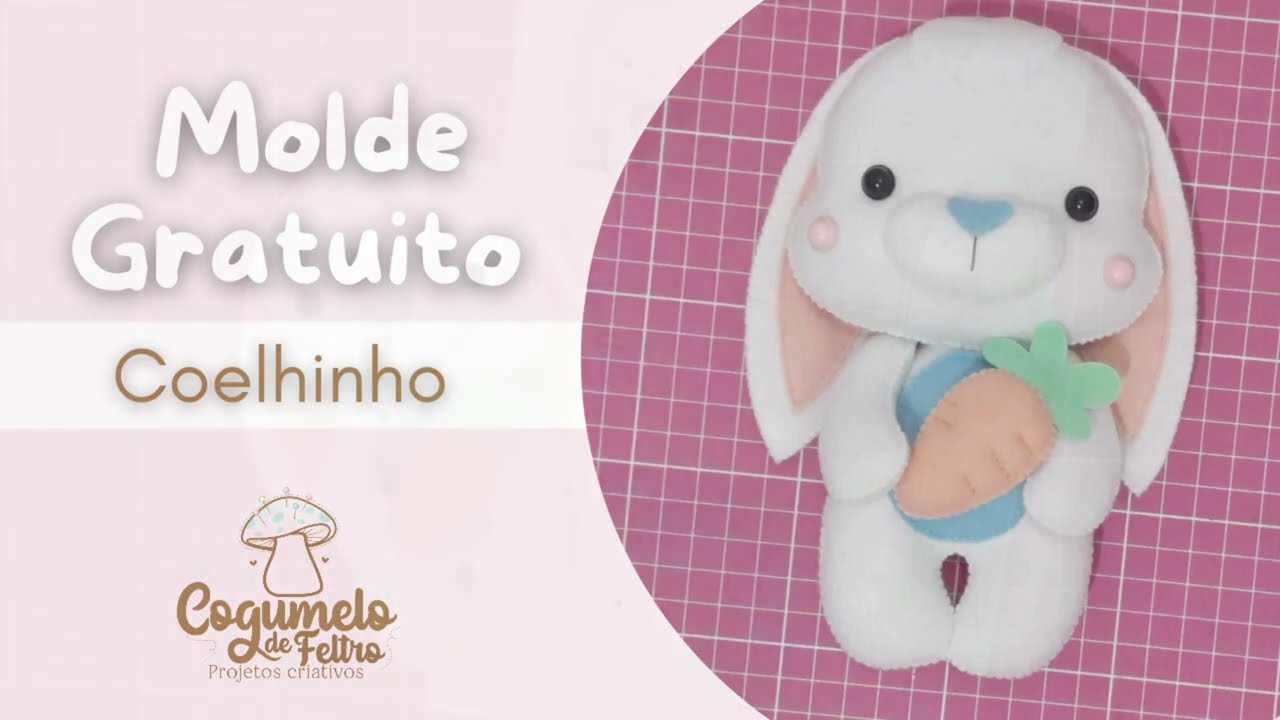 Molde Gratuito - Coelhinho