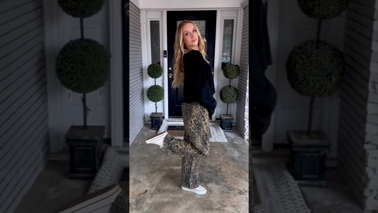 OOTD leopard pant edition! Shop the look in my LTK! #shopthelook #ootd #ltkcreator