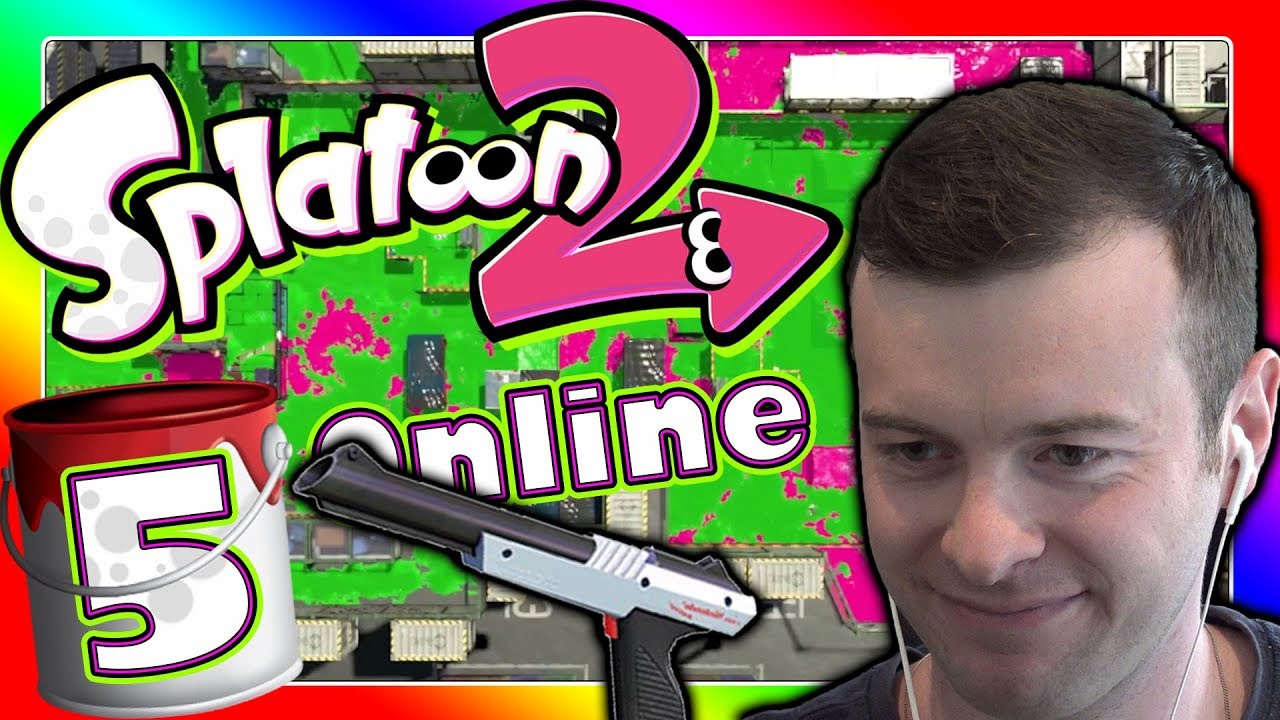 Skill mit dem N-ZAP85 in Revierkampf & Rangkampf + Facecam 🎨 SPLATOON 2 ONLINE Part 5