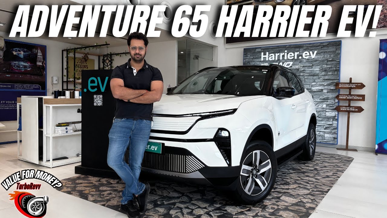 INSANE Value: Tata Harrier EV Adventure 65 Walkaround &ndash; ₹21-Lakh ⚡ 538 km Range!