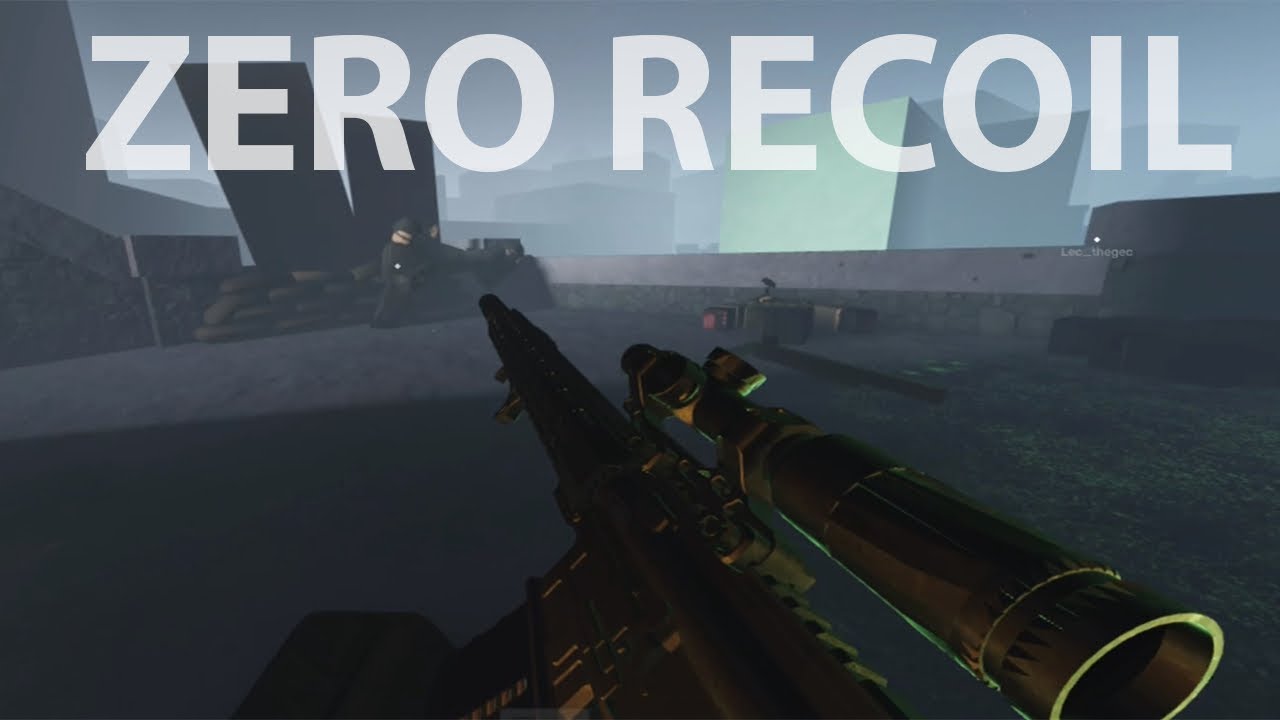 The AR-15 that has ZERO recoil. [Roblox: Deadline]