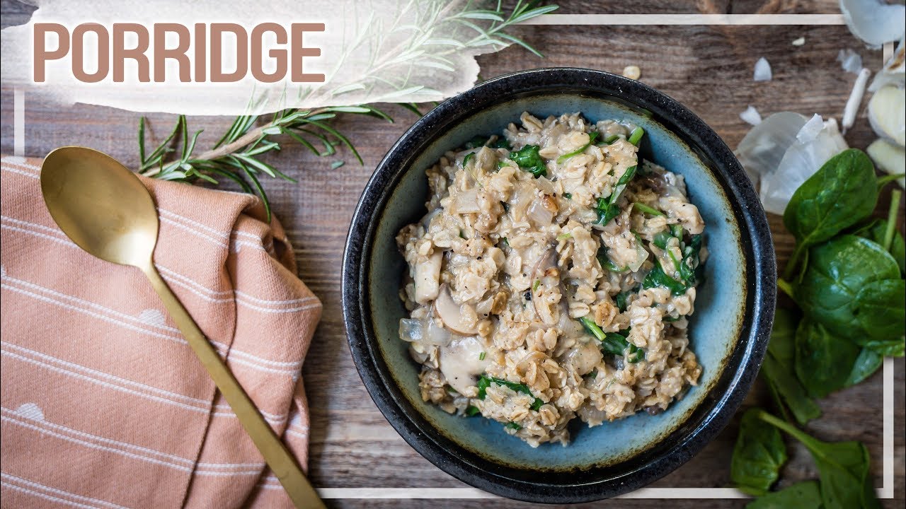 Deftiges Porridge - schnelles Rezept für eine gesunde Mahlzeit
