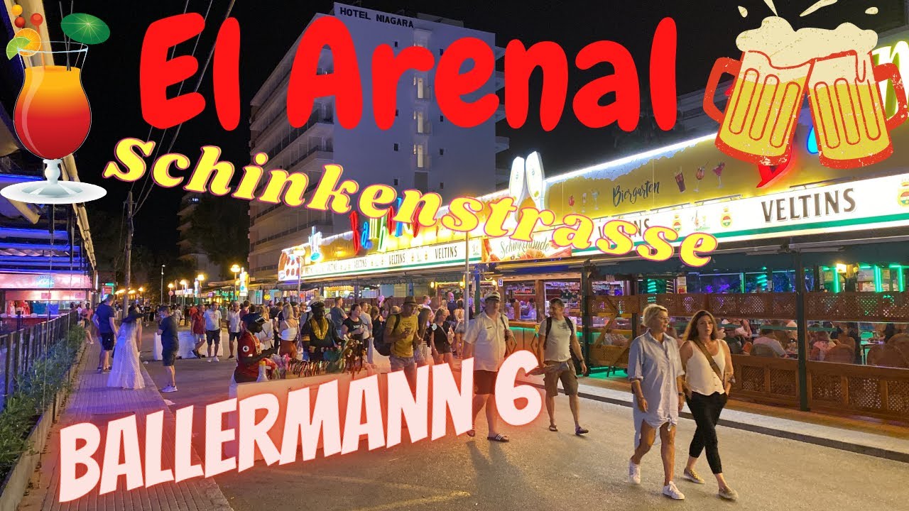 Abends in der Schinkenstrasse | Bierk&ouml;nig | Bamboleo Hammer Stimmung 🍻🍹| Mallorca aktuell 13.09.2021
