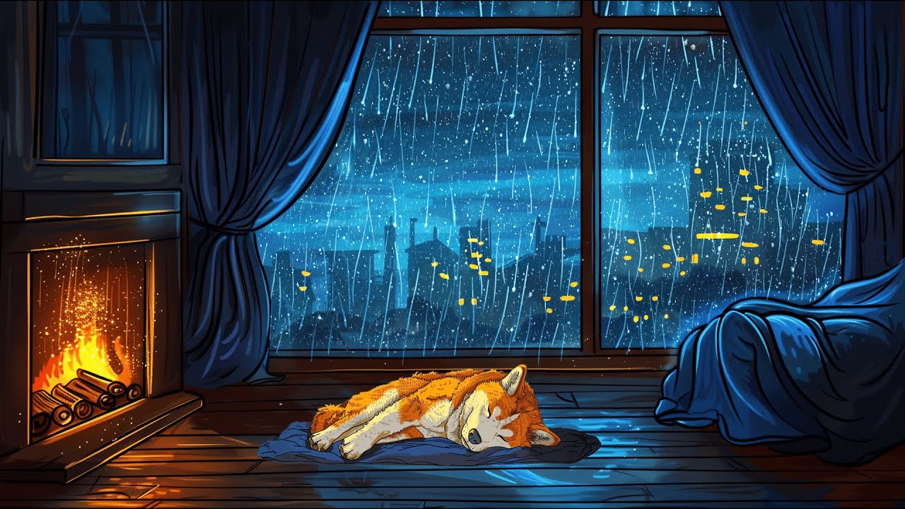 Snow Fell Quietly — Firelight with Oto
