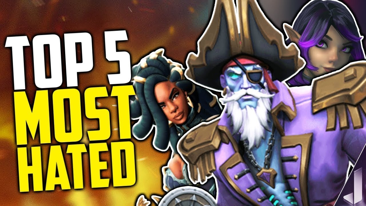 Paladins Top 5 Most Hated Champions