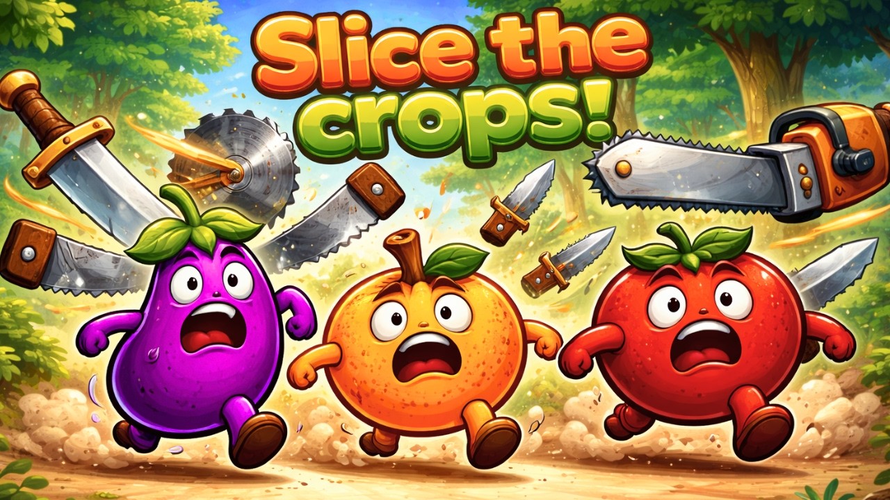 An Incremental About Slicing Different Fruits and Veggies! | Slice the Crops!