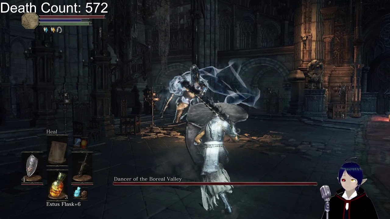 Was going to play something else but update didn't work.  Playing more Dark Souls 3 (NASR)