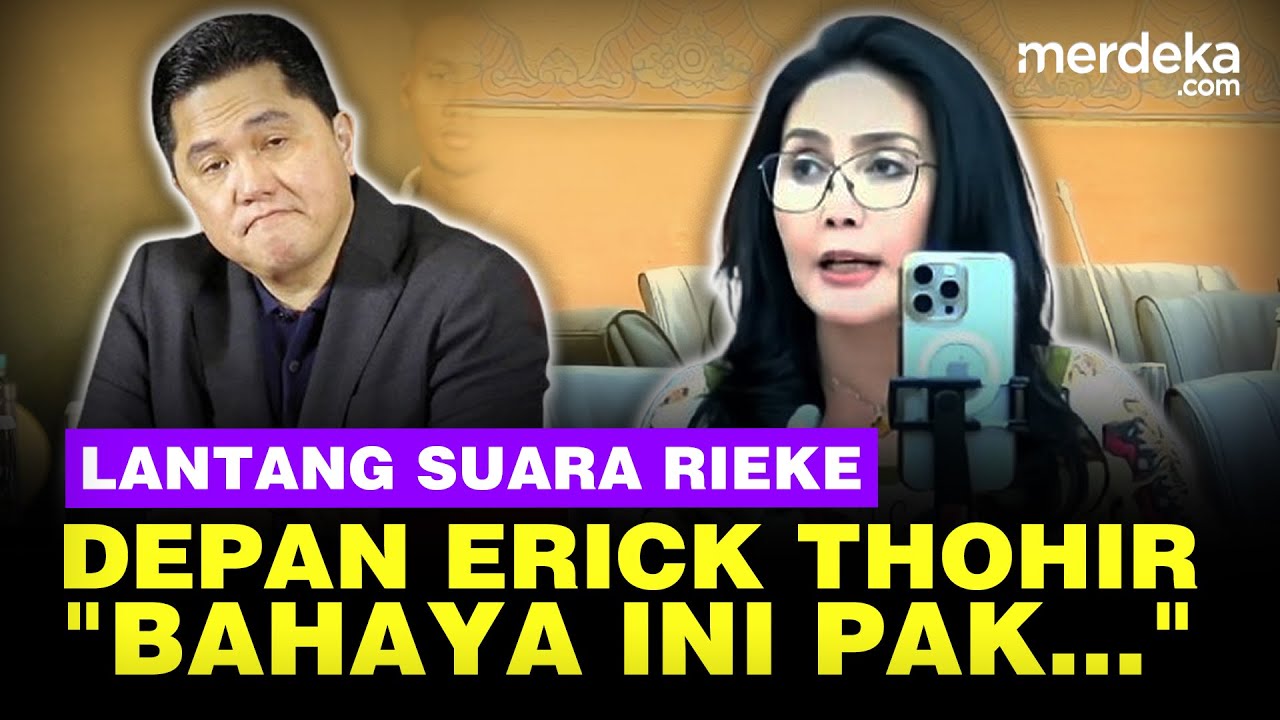 Nyaring Suara Rieke PDIP Bicara Pelabuhan Depan Erick Thohir: Bahaya Ini Pak...