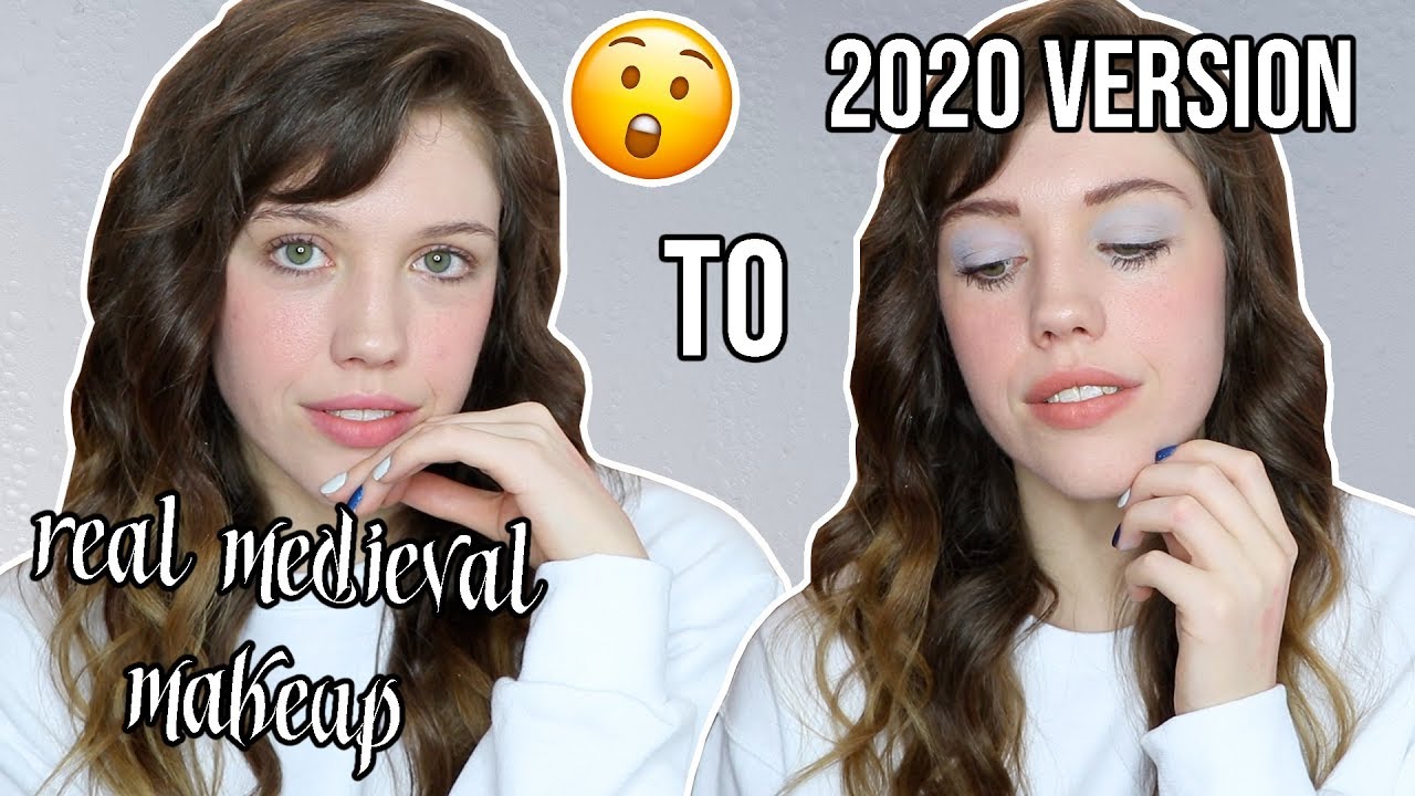 I TRIED A MEDIEVAL MAKEUP TUTORIAL! | Kenzie Scarlett