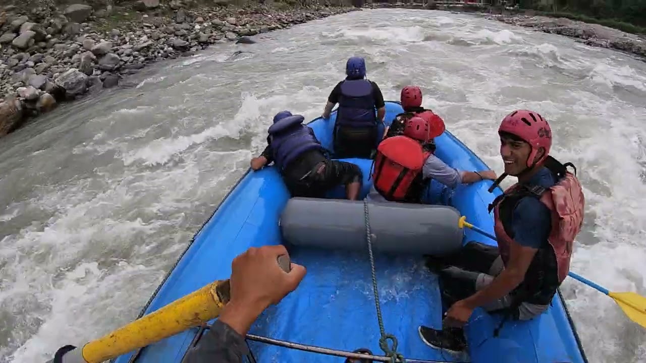 River rafting @manali. 