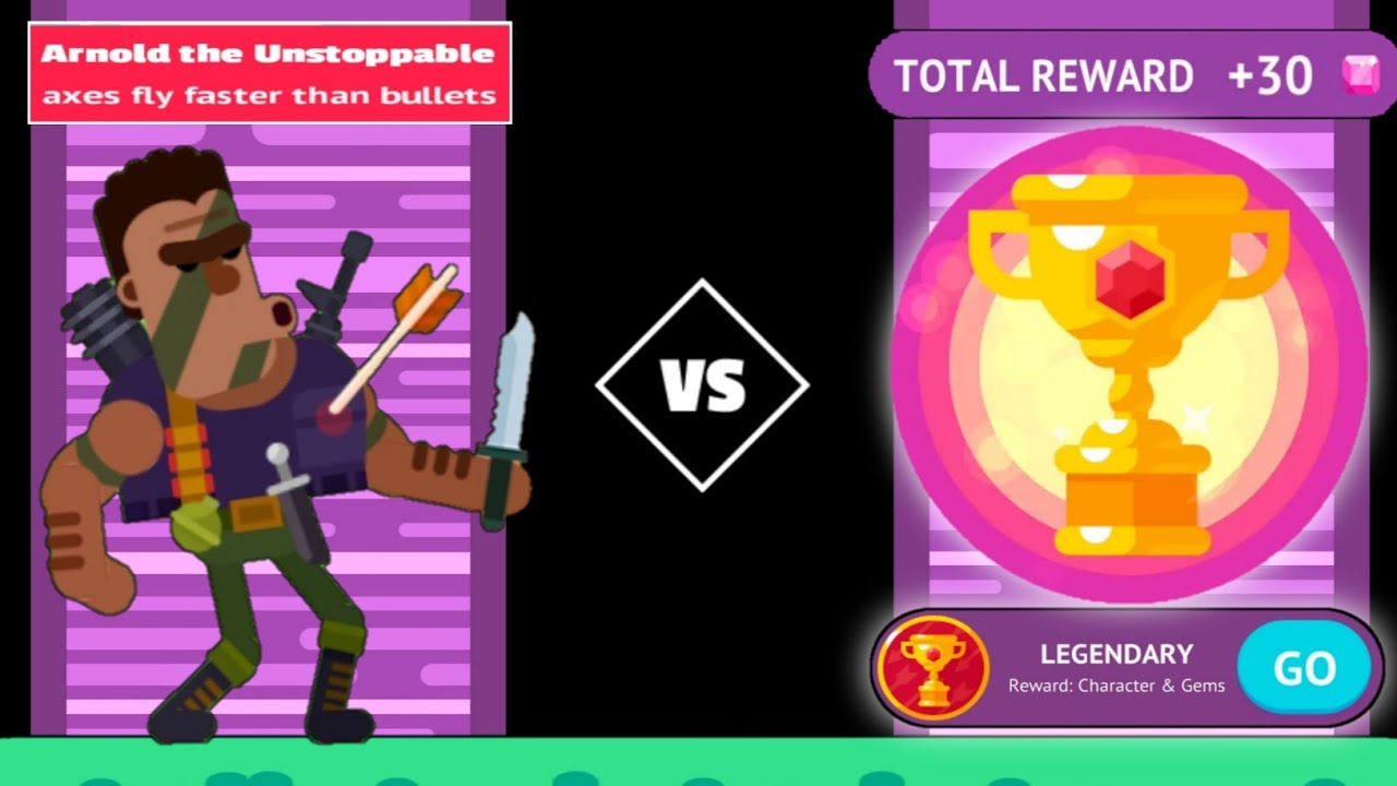 Bowmasters - Tournament Legendary Arnold Gameplay