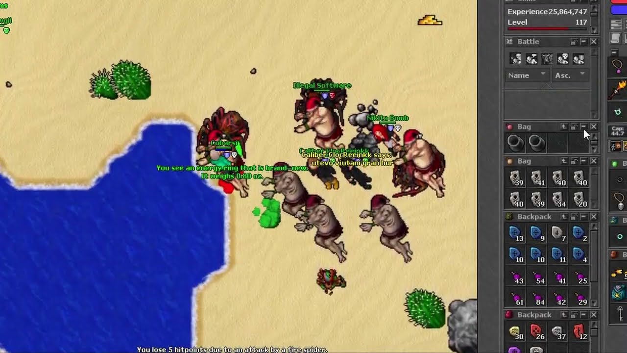 WAR PLAYERS ON CLASSICK74.ONLINE - 7.4 TIBIA PVP