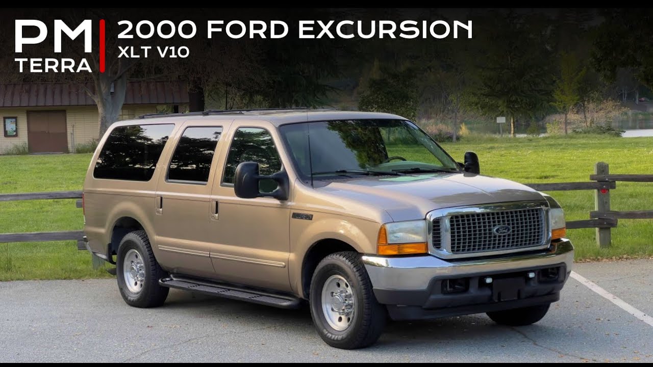 2000 FORD EXCURSION XLT V10 - Driving
