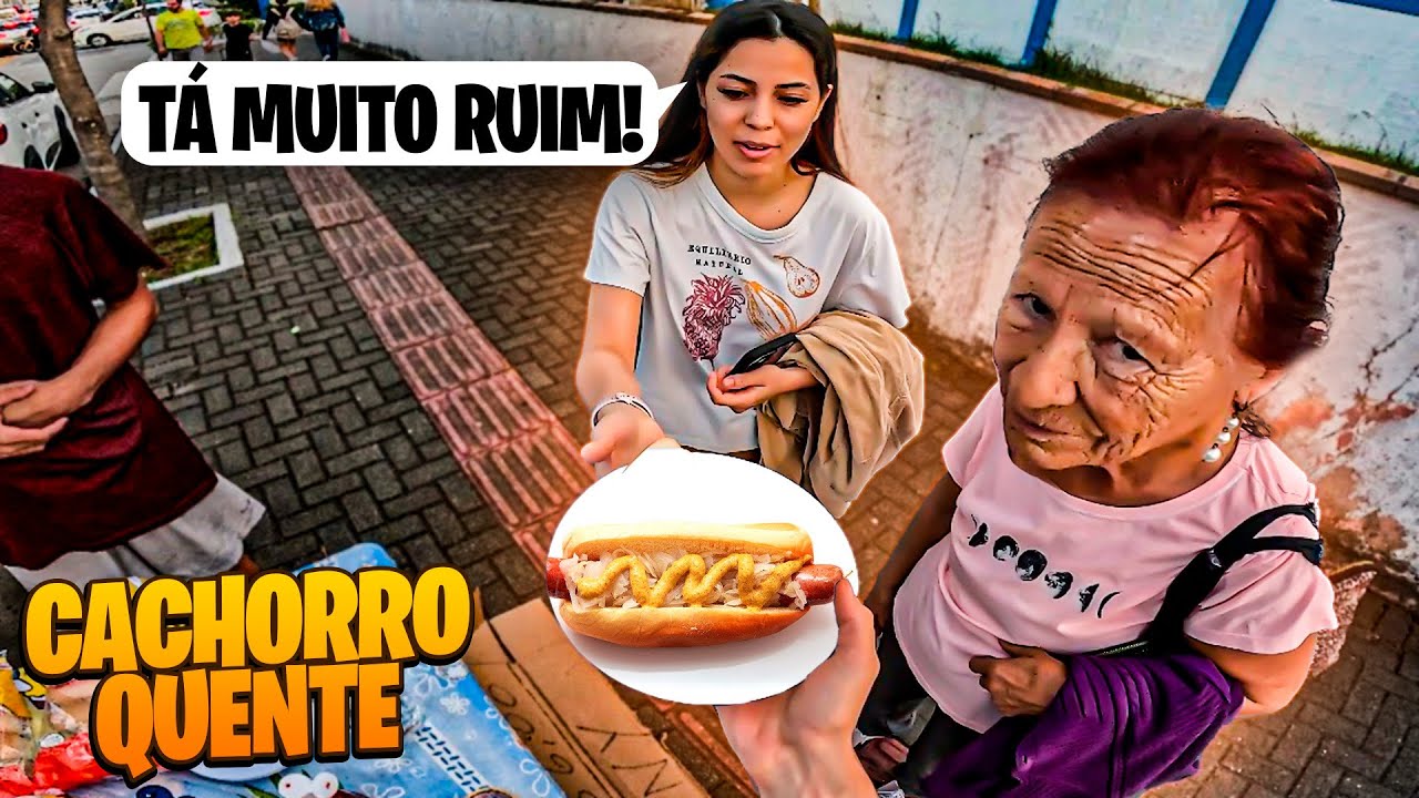 ESSE É MEU NOVO EMPREGO… VENDEDOR DE CACHORRO QUENTE!