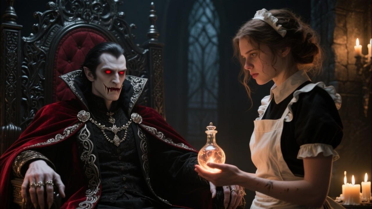 The Vampire King Ignored Her Warning—The Waitress Saved Him Despite His Cruelty | Vampire King