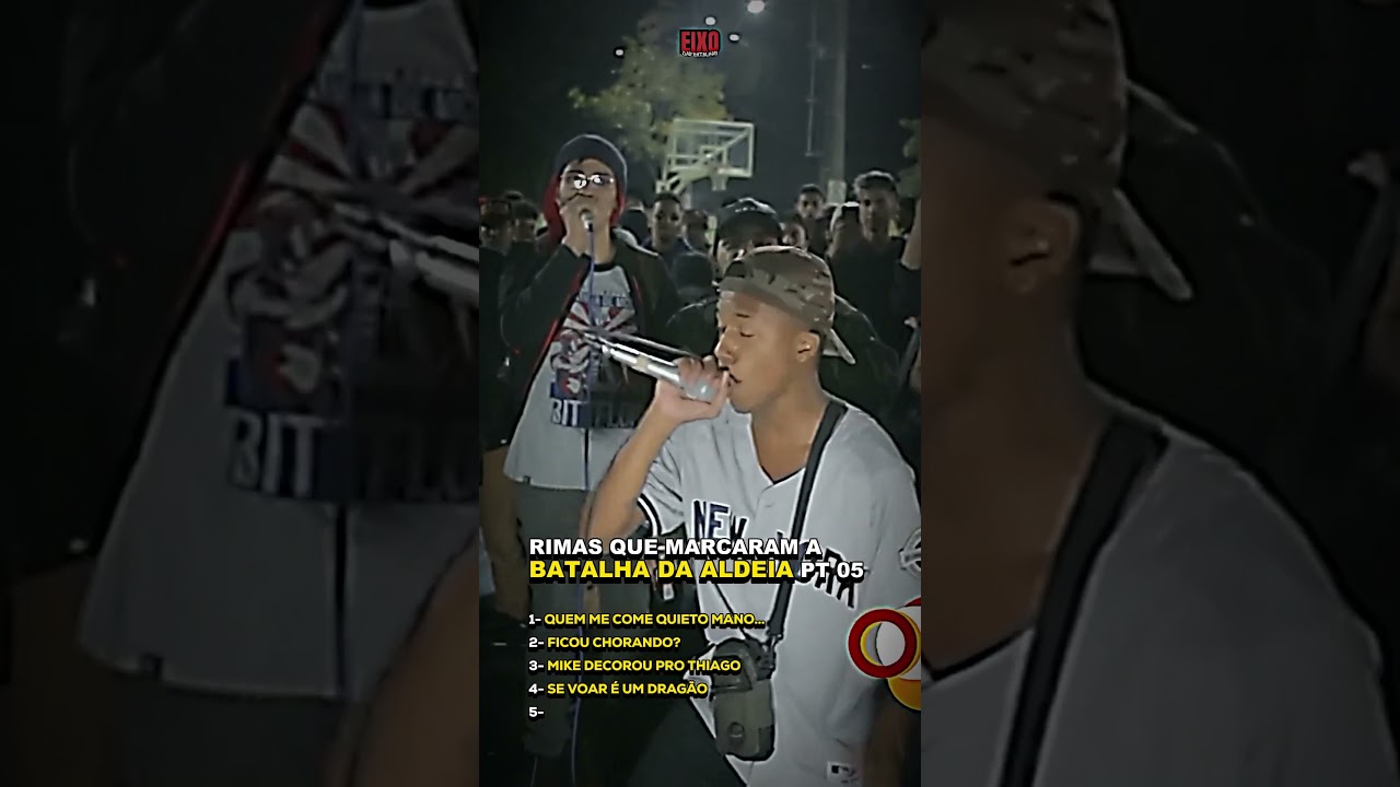 RIMAS QUE MARCARAM A ALDEIA #rap #batalhadotanque #freestyle