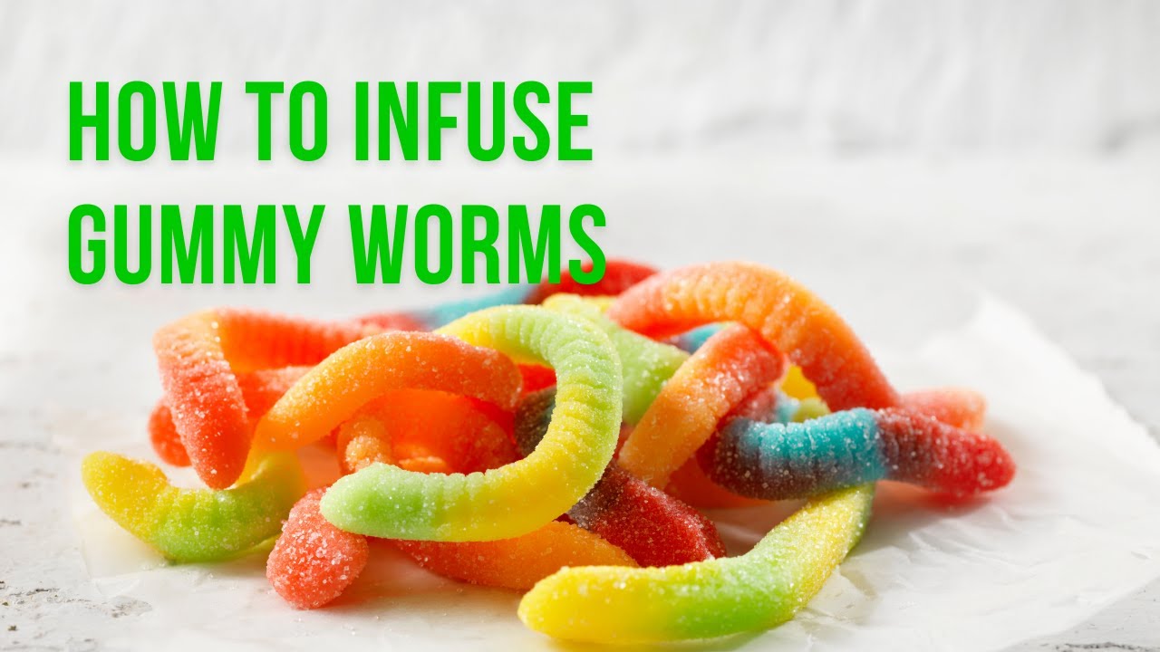 How to INFUSE Gummy Worms [INFUSED with Tincture] #shorts