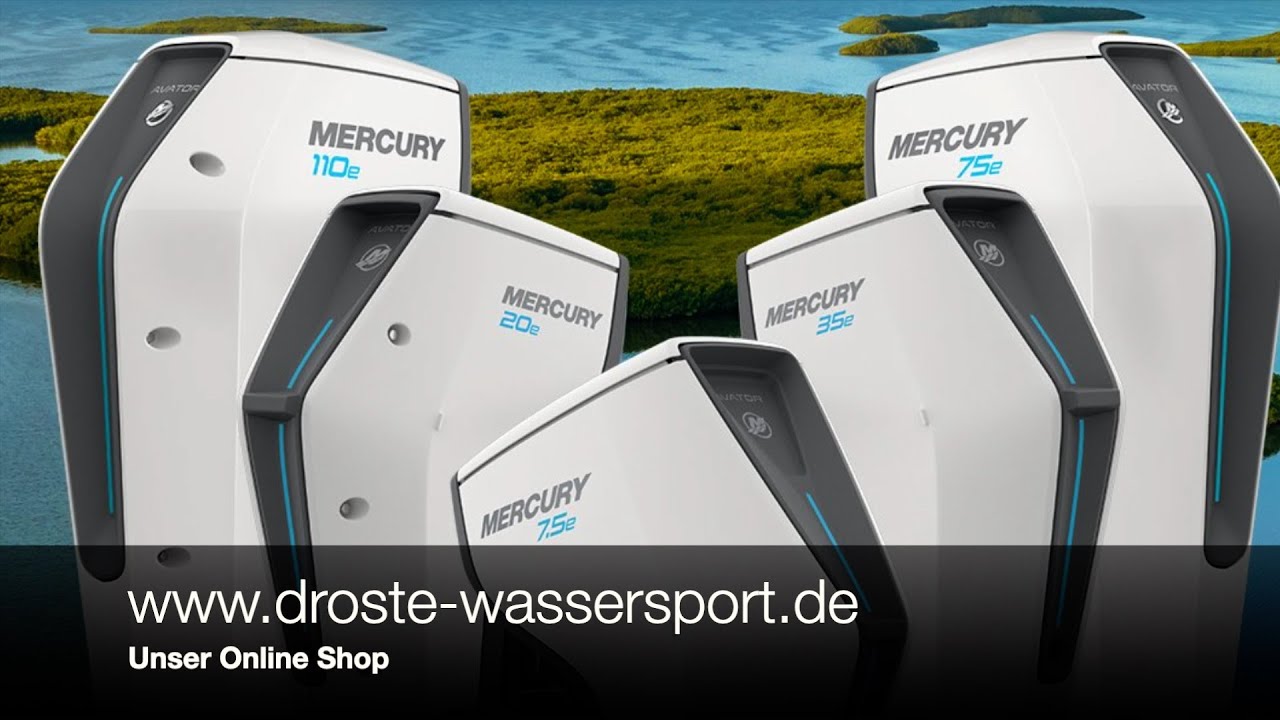 Droste Wassersport OHG/Mercury AVATOR Elektro Aussenborder - Boot Düsseldorf 2025 Überblick Modelle