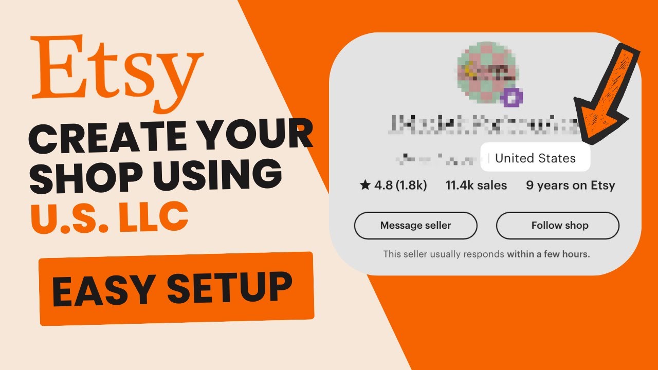 Open Etsy in the USA Using Your LLC (No SSN Needed) | How to Create an Etsy Shop with a U.S. LLC