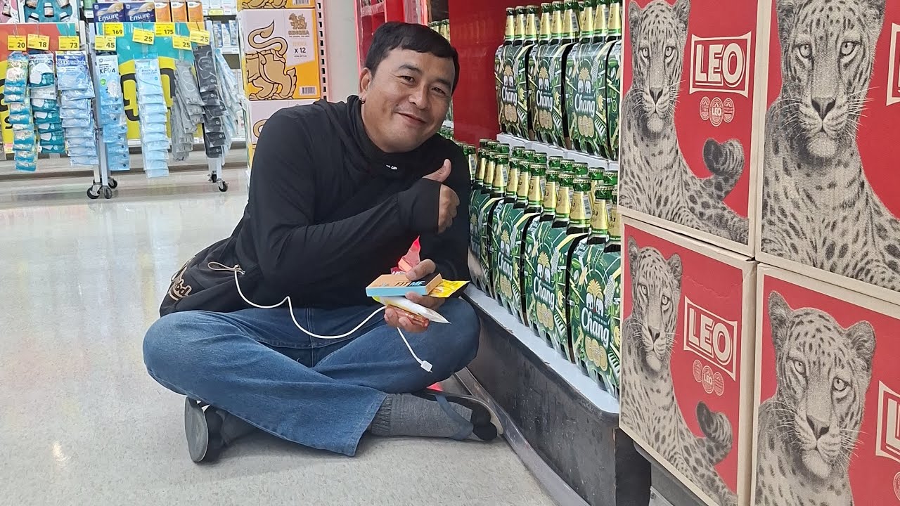 แวะซื้อของโลตัสน่านก่อนถึงที่พักอำเภอปัว #บ้านศรีวิไล #ธิดาลาวศรีวิไล #เคศรีวิไล 