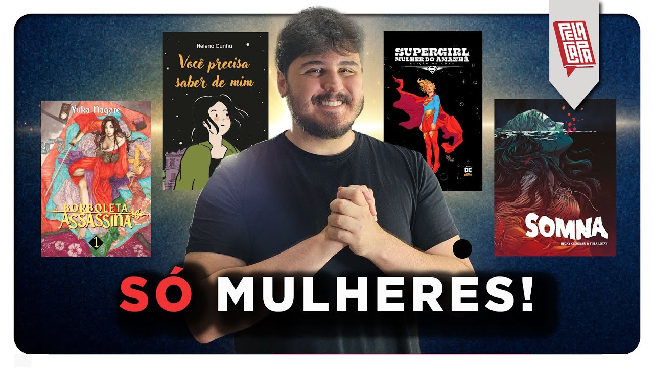S&oacute; Mulheres! Resenhando HQs de Autoras Incr&iacute;veis ao Vivo