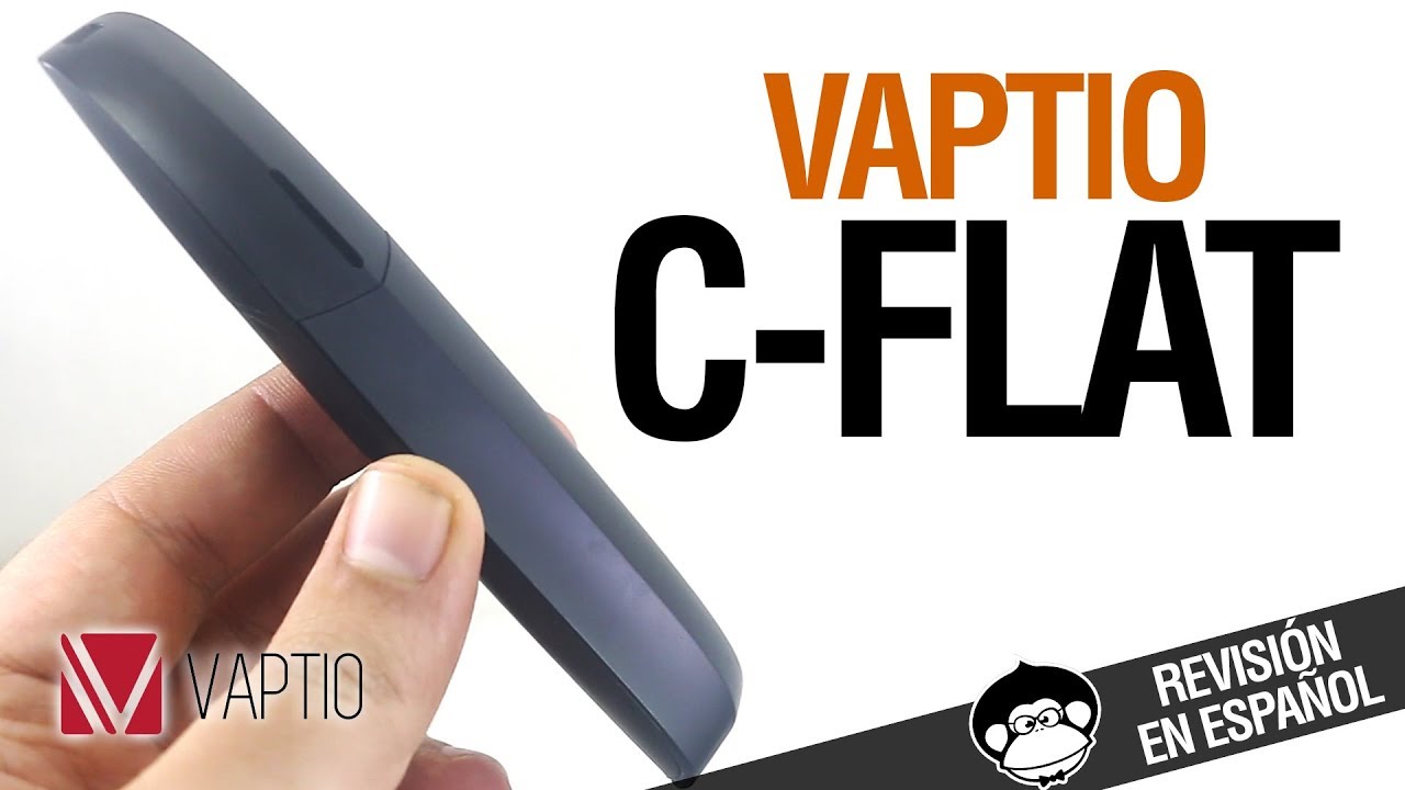 Vaptio C-FLAT / el mini ecig M&Aacute;S EXTRA&Ntilde;O del mercado / revisi&oacute;n