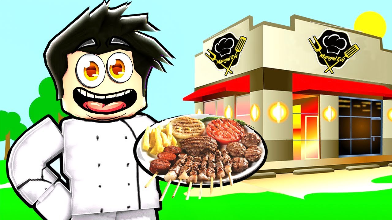 MANGAL EVİ YAPTIM 😅 Roblox Buffet Tycoon