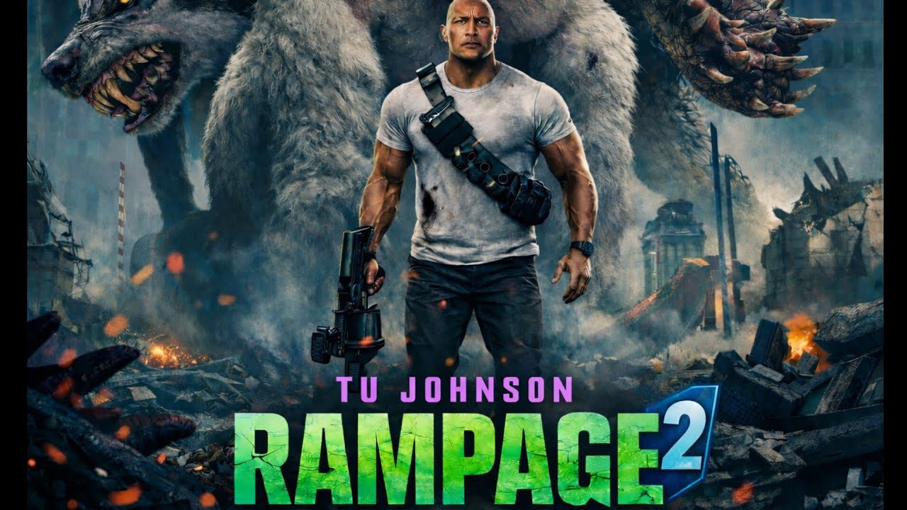ये जानवर नहीं, चलते-फिरते दानव हैं 😨 | Rampage Hindi Explanation part 2 Full HD