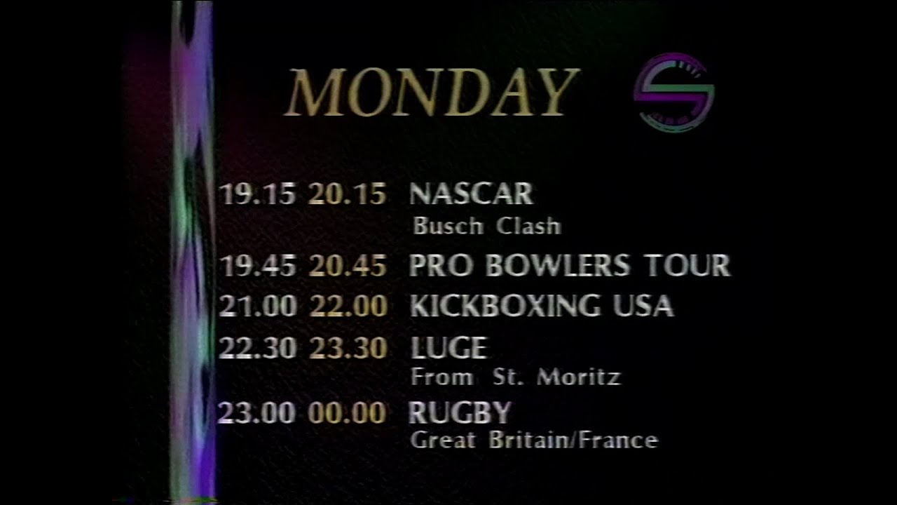 Screensport Commercials 1991-02-17