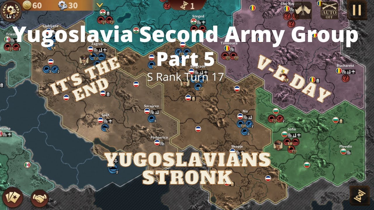 Yugoslavia Second Army Group Part 5 - Glory of Generals 3