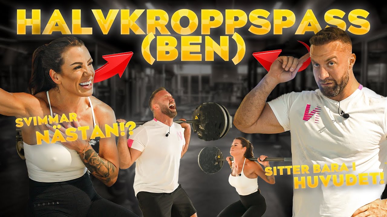 HALVKROPPSPASS - BEN & RUMPA MED MAJA WESTLIN