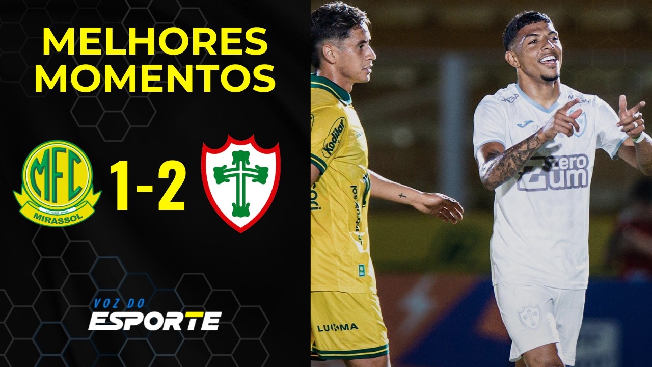 MIRASSOL 1 X 2 PORTUGUESA | MELHORES MOMENTOS | LUSA CLASSIFICADA!