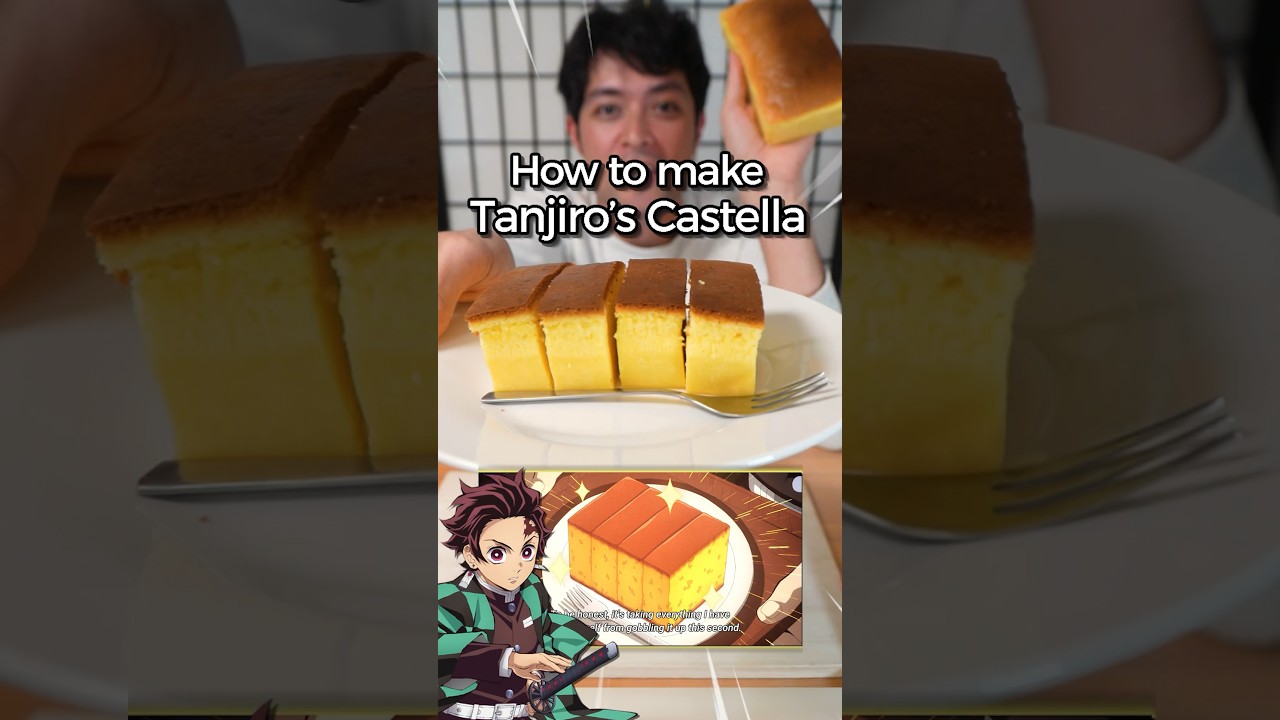 Castella Tanjiro z Zab&oacute;jcy Demon&oacute;w! #pogromca demon&oacute;w #kimetsunoyaiba #tanjiro