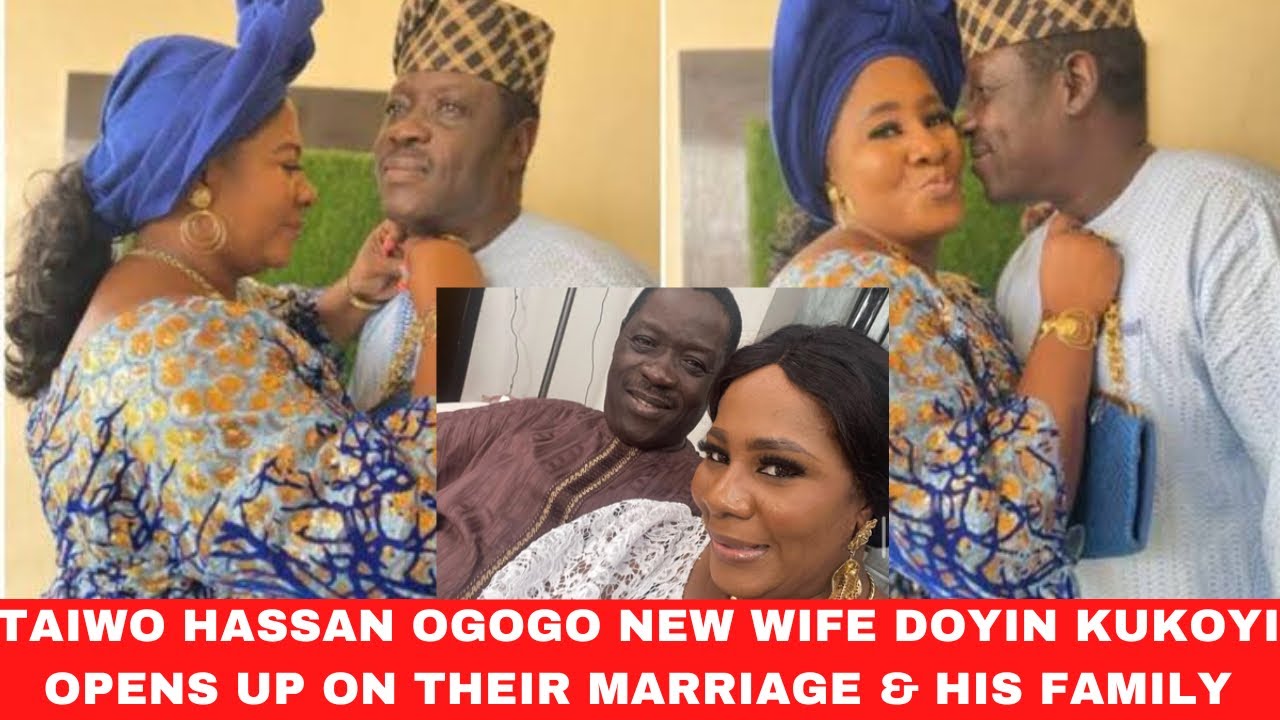 Taiwo Hassan Ogogo new wife Doyin Kukoyi reacts to news that Ogogo’s family hātes her says o