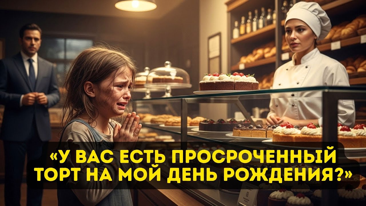 МИЛЛИОНЕР ЗАМЕЧАЕТ ДЕВОЧКУ, ПРОСЯЩУЮ ПРОСРОЧЕННЫЙ ТОРТ, И ПРИНИМАЕТ НЕВЕРОЯТНОЕ РЕШЕНИЕ 💔
