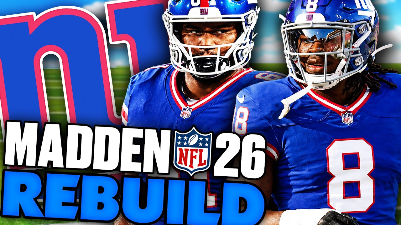 Перестройка New York Giants с Фрэнсисом Мауигоа и Арвеллом Ризом! Madden 26 Franchise