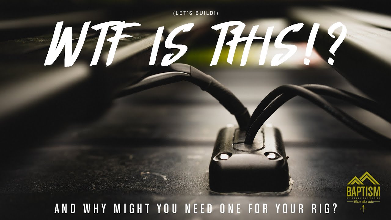 The Most Waterproof Way To Route Wires Into Your Rig From The Outside