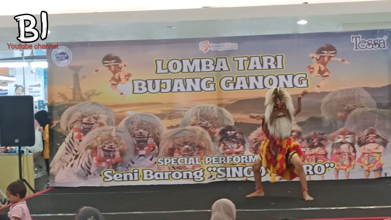 PELESTARI BUDAYA!!! Lomba Bujang Ganong di Luwes Mall Blora
