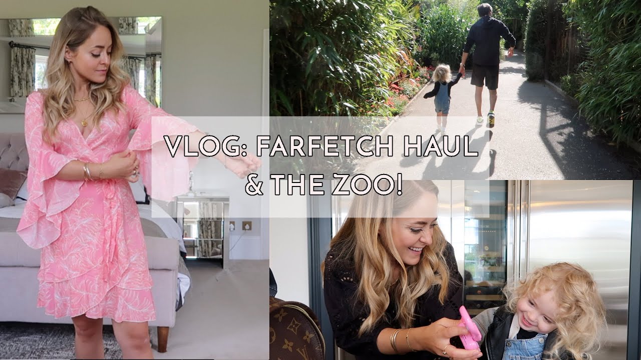 VLOG: Farfetch Haul, Zoo Trip & Pizza Making! | Fleur De Force