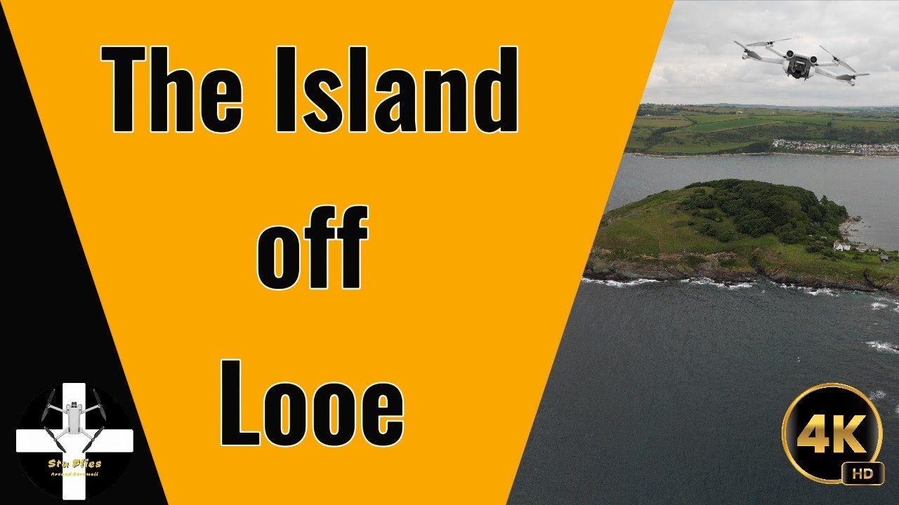 Looe Island Like You've Never Seen It | Stunning Aerial Tour of Cornwall’s Hidden Gem