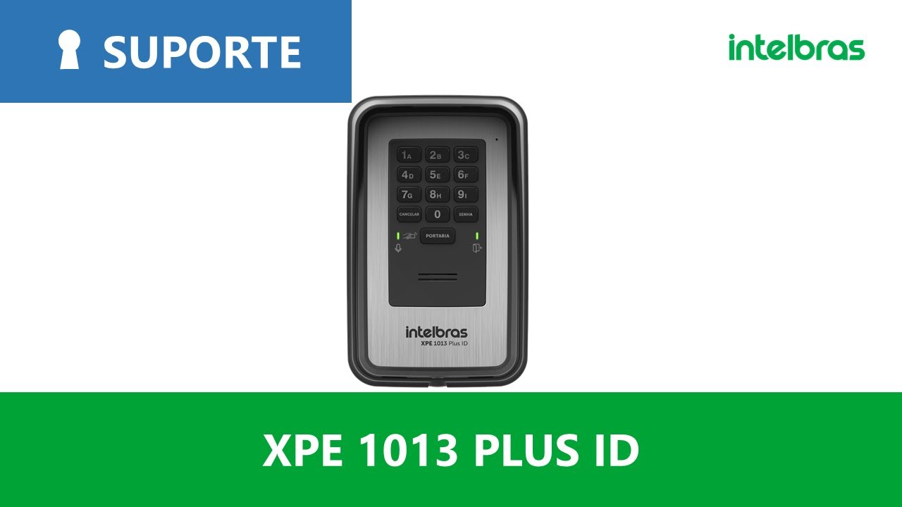 Cadastro de TAG mestre e usuários no XPE 1013 PLUS ID - i6201