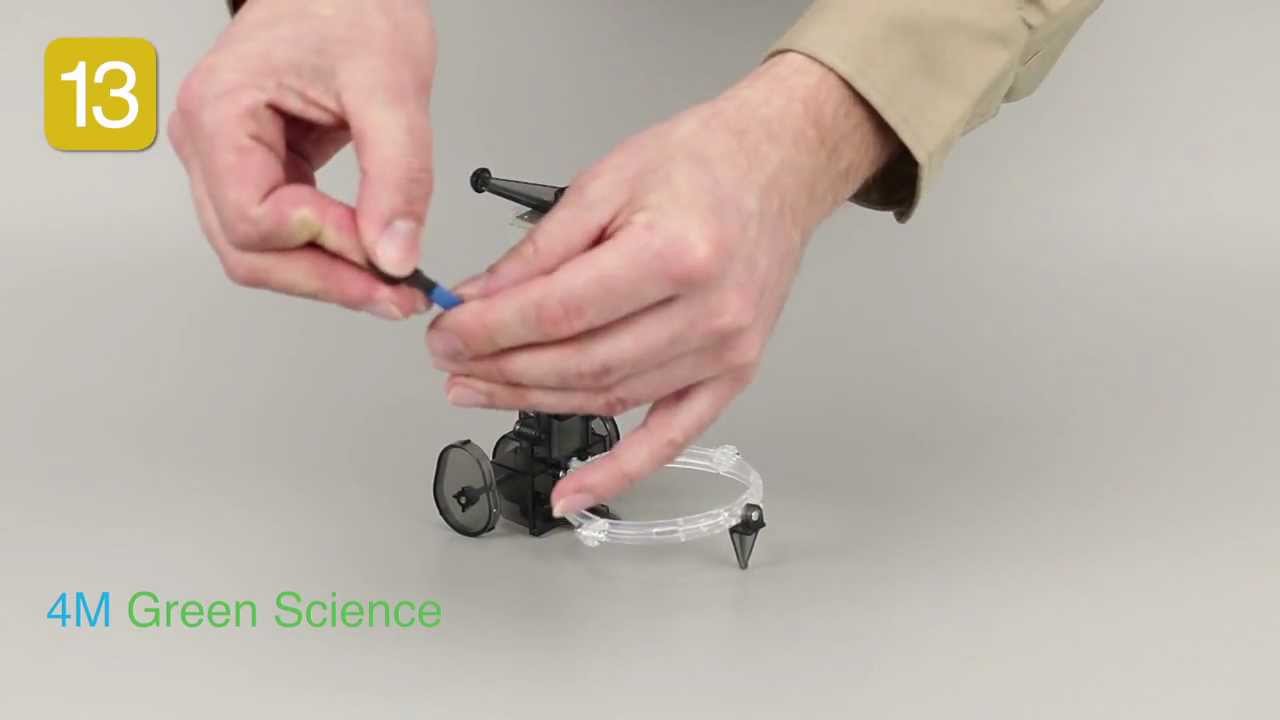 4M Green Science Tin Can Robot Assembling Instruction