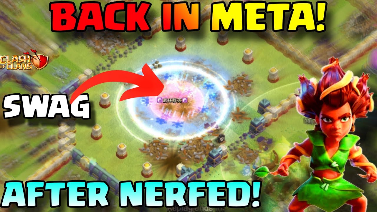 AFTER NERFED🔴New ROOT RIDER VALK Spam TRICK Crushes BASES In Legend League🔴Best TH16 Attack Strategy