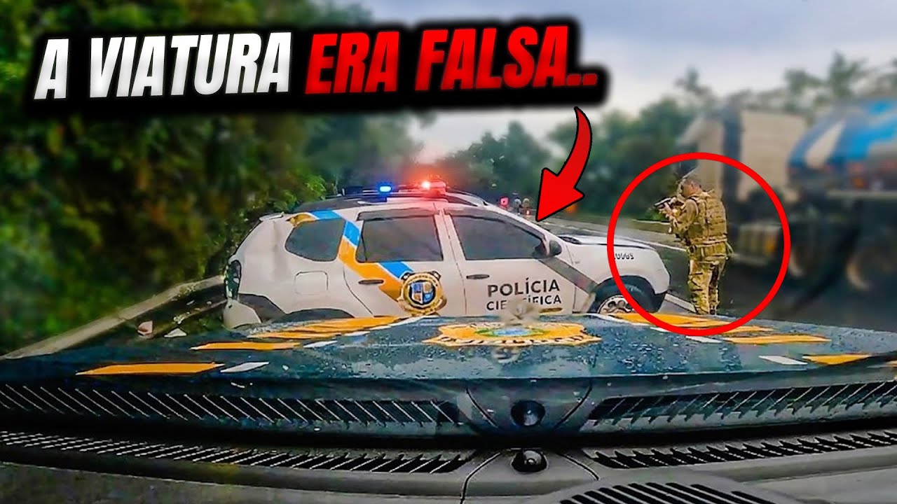 Quando a PRF percebe que entrou numa CILADA (Especial de Natal)