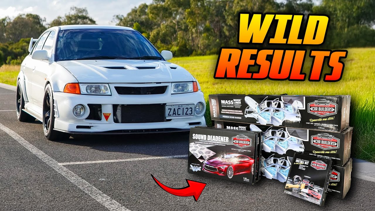 SOUND DEADENING vs. 90's RALLY CAR