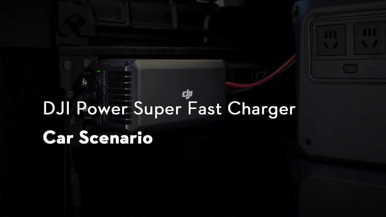 DJI Power Super Fast Charger｜Car Scenario