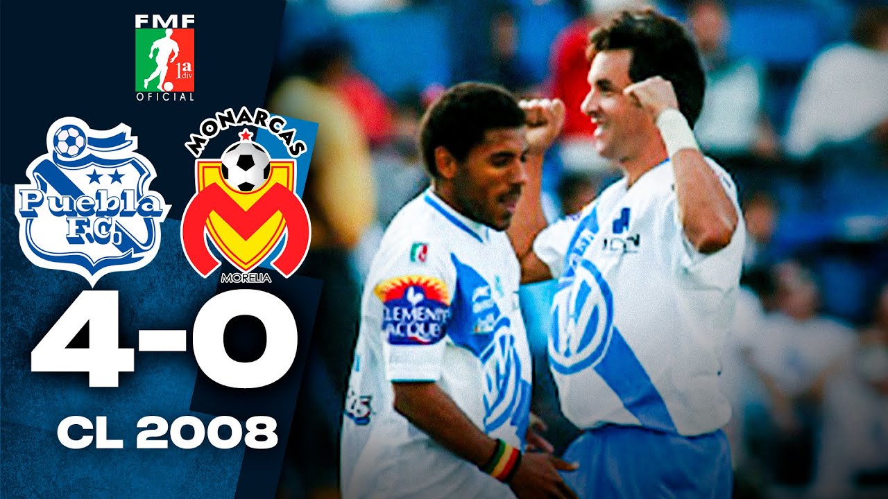 OXÍGENO PURO para la FRANJA 🍠 Puebla 4-0 a Morelia 🦋 Clausura 2008