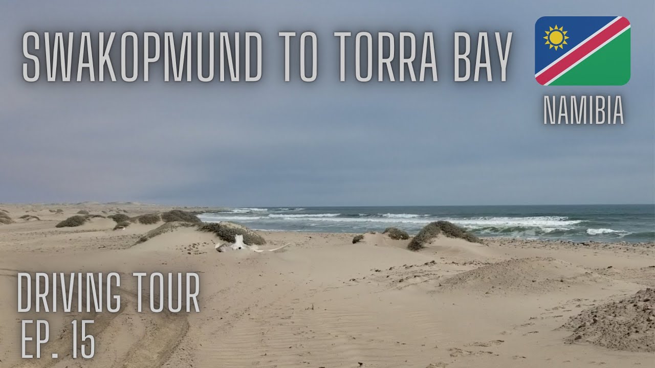 Driving Tour Swakopmund to Torra Bay | Driving along the Longest Desert | Exploring Namibia | Ep.15