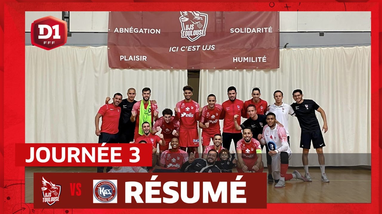 J3 : UJS Toulouse - FC Kingersheim (8-4)