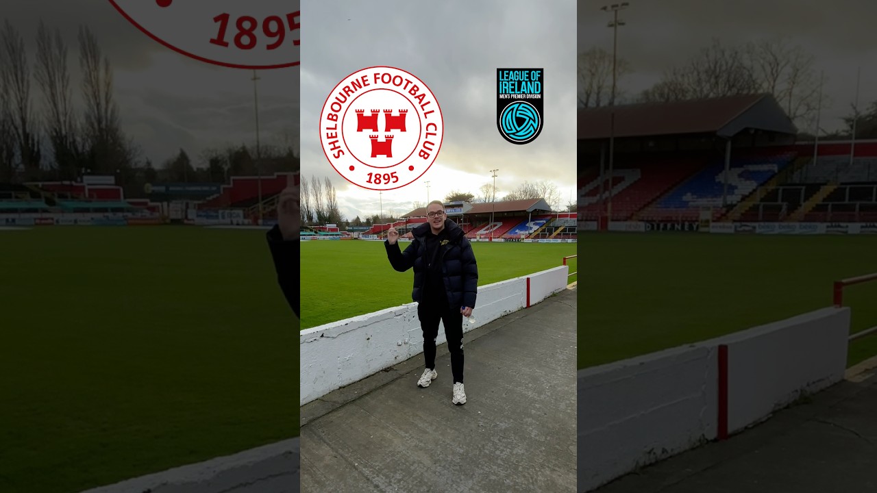 Langs het stadion van 